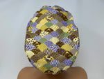 Load image into Gallery viewer, Wavy Patterns: Brown  *Gold Metallic Print* - Ponytail
