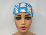 Load image into Gallery viewer, Dashing Cats B  -Cotton Lawn  - Ponytail
