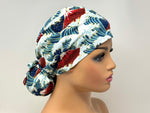 Load image into Gallery viewer, The Great Waves C -*Gold Metallic Print*  - Cotton Dobby - Ponytail
