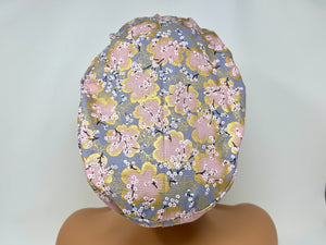 Grand Sakura on Grey *Gold Metallic Print* - Ponytail