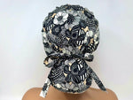 Load image into Gallery viewer, Wild Floral C - Scrub Hat - Ponytail
