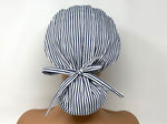 Load image into Gallery viewer, Navy Stripes - Ponytail
