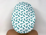 Load image into Gallery viewer, Teal Ribbons - Ovarian Cancer Awareness - Ponytail
