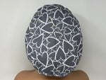 Load image into Gallery viewer, Valentine Hearts - Grey - Ponytail
