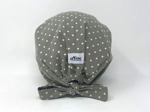 Polka Dots on Grey