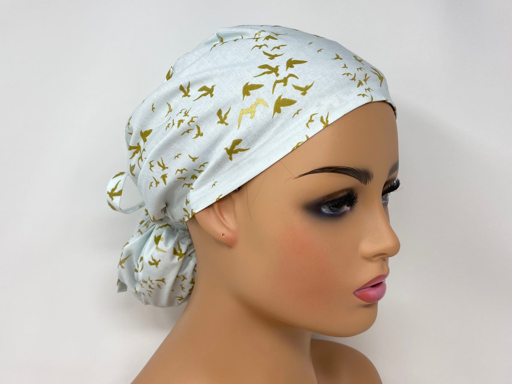 Sky of Doves with *Golden Metallic Print* - Ponytail