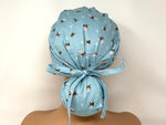 Load image into Gallery viewer, Busy Bees - Blue - Ponytail
