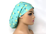 Load image into Gallery viewer, Hawaiian Pineapples on Teal - Ponytail
