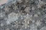 Load image into Gallery viewer, Christmas Snowflakes on Grey
