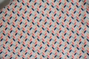 Pink and Blue Chevron