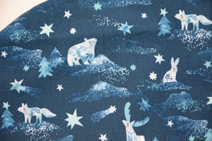 Celestial Animals on Starry Night Sky