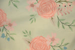 Load image into Gallery viewer, Roses on Pastel Green - *Rose Gold Print*
