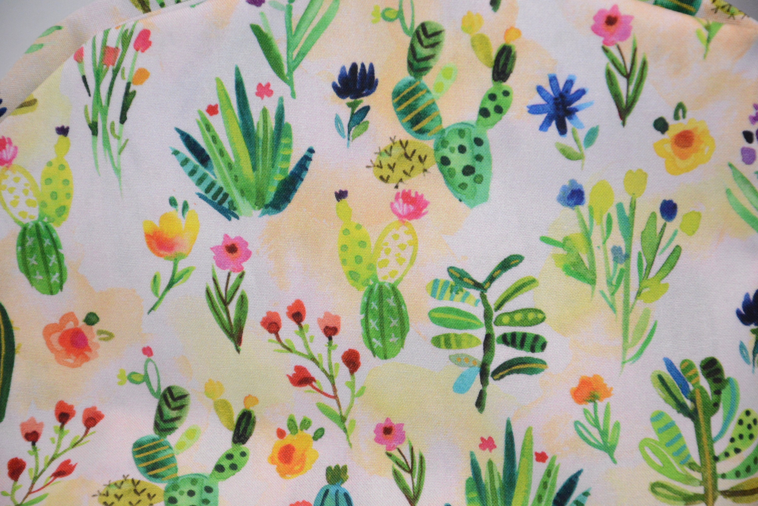 Watercolor Cactus Doodle