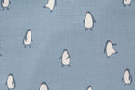 Load image into Gallery viewer, Penguins on Muted Blue - Cute Animal Pixie for Women
