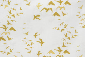 Sky of Doves with *Gold Metallic Print*