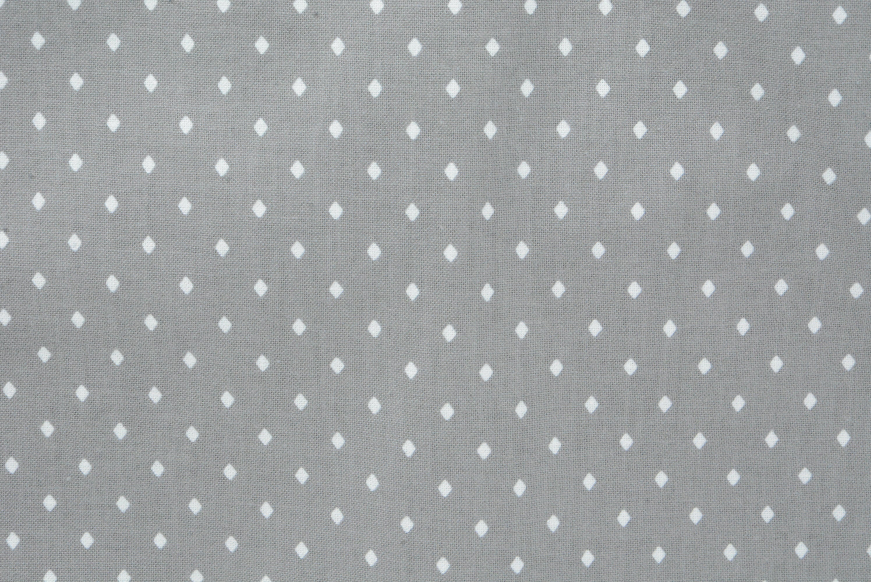 Diamond Polka Dots on Gray