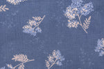 Load image into Gallery viewer, Lilacs on Indigo *Cotton Linen Fabric*
