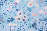 Load image into Gallery viewer, Mixed Watercolor Floral on Pastel Blue
