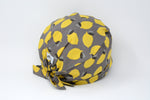 Load image into Gallery viewer, Lemons on Grey - Scrub Hat
