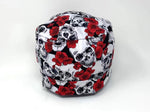 Load image into Gallery viewer, Red Floral Skull
