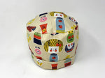 Load image into Gallery viewer, Kokeshi Dolls on Beige *Cotton Oxford*

