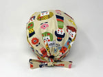 Load image into Gallery viewer, Kokeshi Dolls on Beige *Cotton Oxford*
